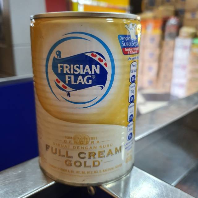 

FRISIAN FLAG FULL CREAM GOLD KALENG 490gr