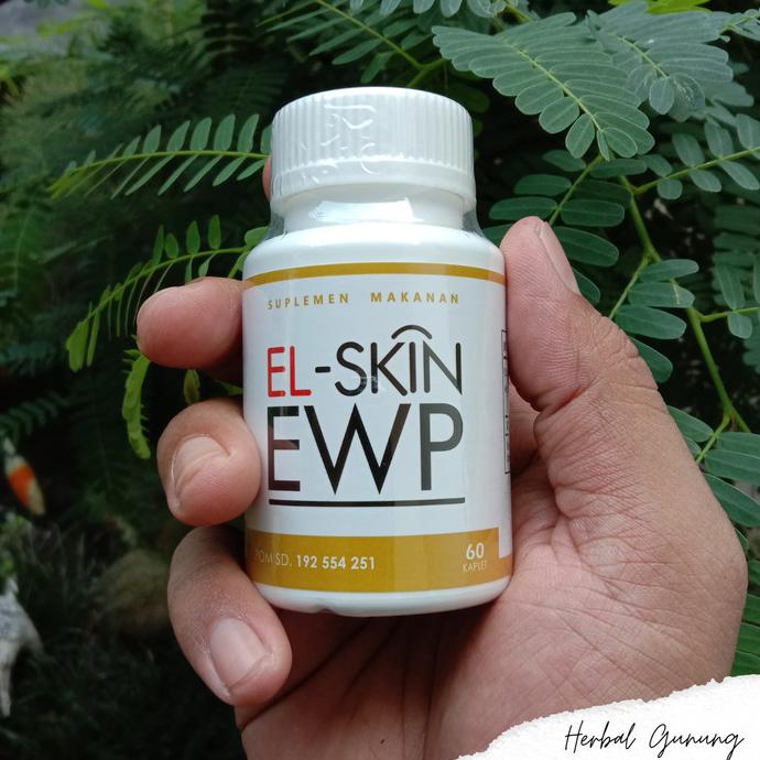 ONSALE EL SKIN EWP COLLAGEN BPOM 60 Kaplet | EL-SKIN EWP Sudah Halal MUI