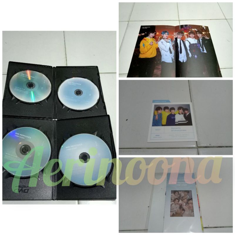 [READY STOK] TXT(TOMORROW X TOGETHER) - TXT MEMORIES：FIRST STORY DVD