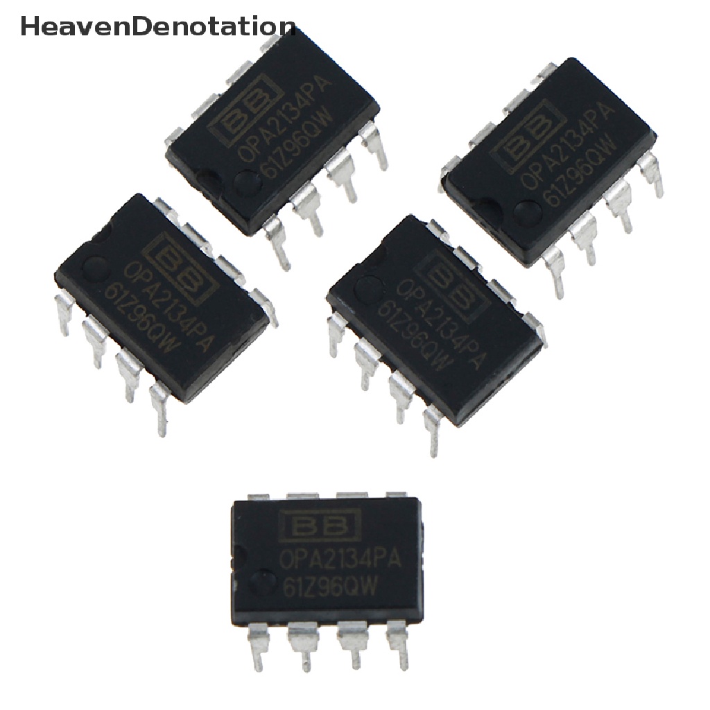 5 Pcs Op Amp Ic Bb / Ti Dip-8 Opa2134Pa Opa2134 100%