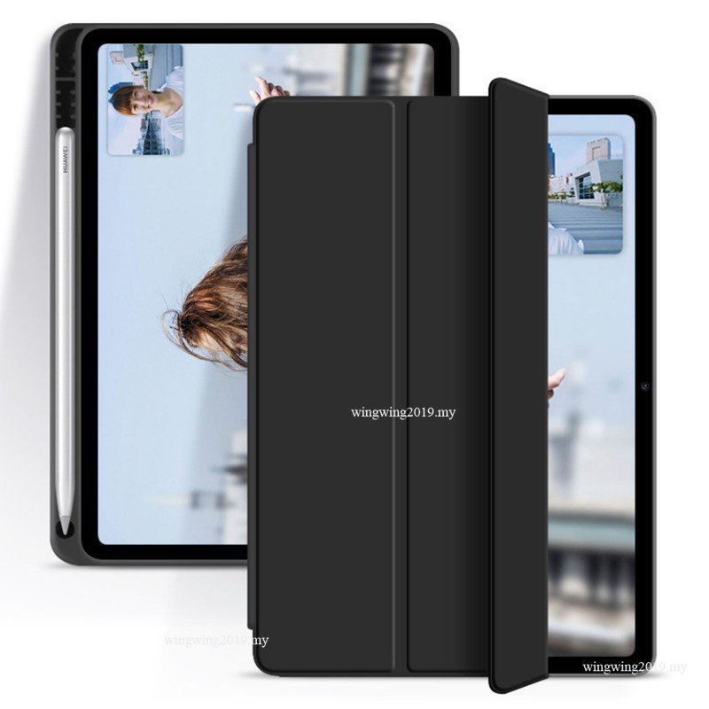 Case Dengan Slot Pena Magnetik Untuk iPad 7th / 8th / 9th Gen 10.9 Air4 / Air5 2021 / 2020 11 Pro