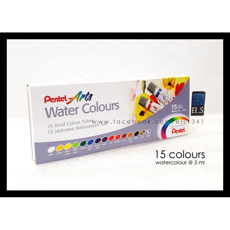 

Termurah Pentel Water Color 15 Warna ( Cat Air )