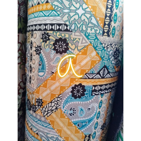 kain monalisa motif batik