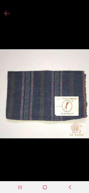 Kain Pel Lantai Biru Cap Macan Loreng 100% Cotton +-39x67cm