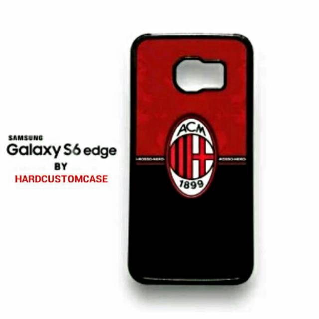 AC Milan 1899 Samsung Galaxy S6 Edge Custom Hard Case