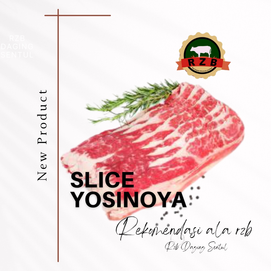 

Slice Yoshinoya Ekonomis 500gr