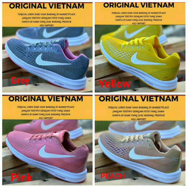 Sepatu Olahraga Wanita Sneakers Nike AlpaB Sport Women Running Jogging Aerobic Zumba