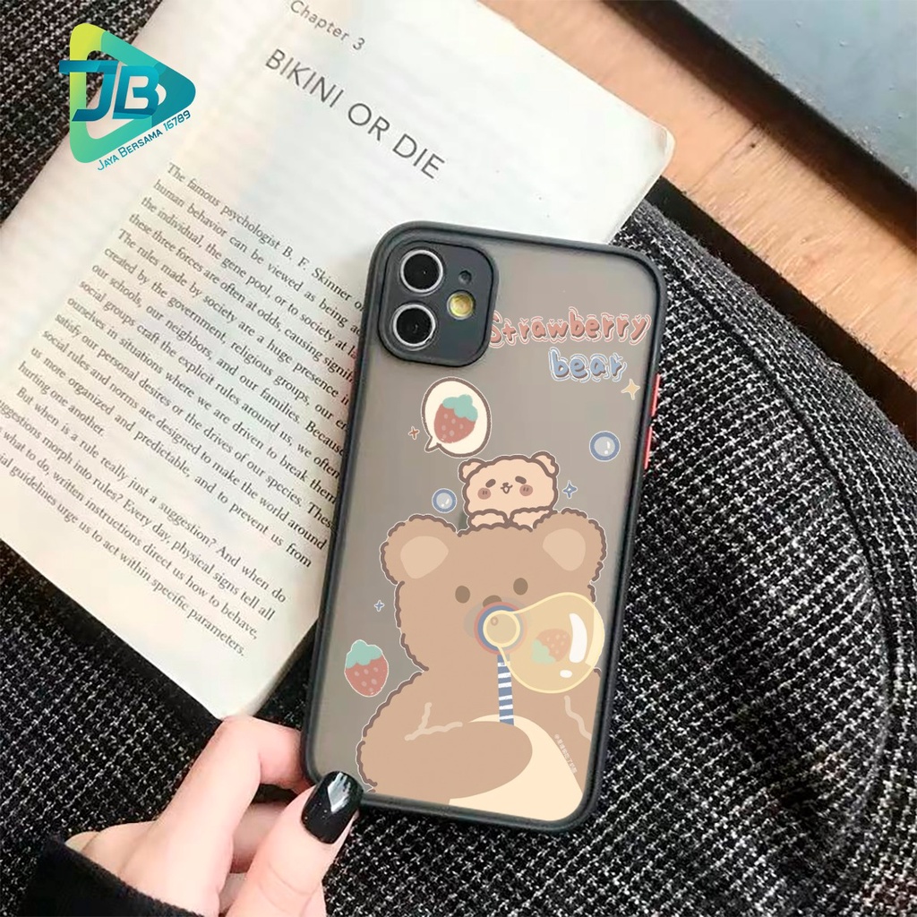 SOFTCASE DOVE BERUANG OPPO VIVO SAMSUNG XIAOMI REALME IPHONE ALL TYPE JB5013