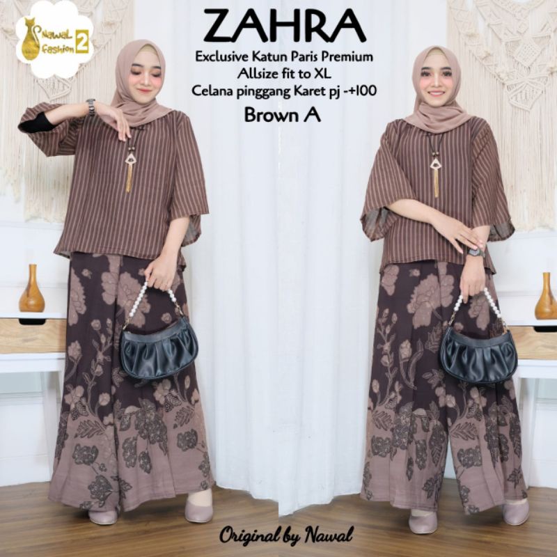 Zahra set/set batik/setelan batik wanita/baju muslim