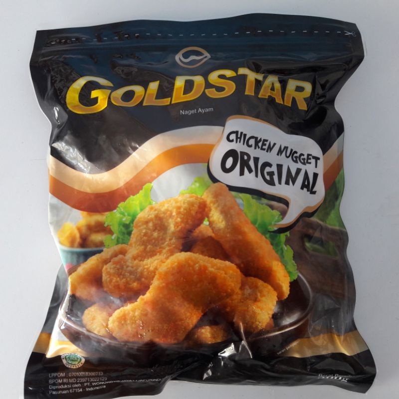 

Goldstar chicken nugget 500gr