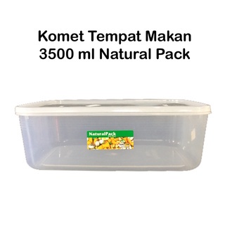 KOMET STAR NATURAL PACK 3500 ML KICTHEN SEAL WARE SEALWARE KOTAK MAKAN