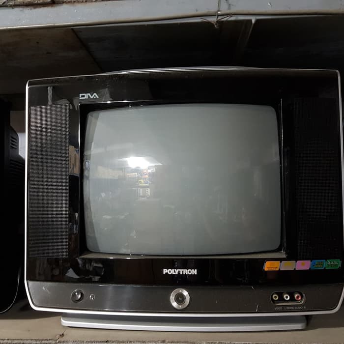 Polytron Ps14m62e Diva Crt Tv 14 Inch Tabung Layar Cembung Semi Flat Shopee Indonesia