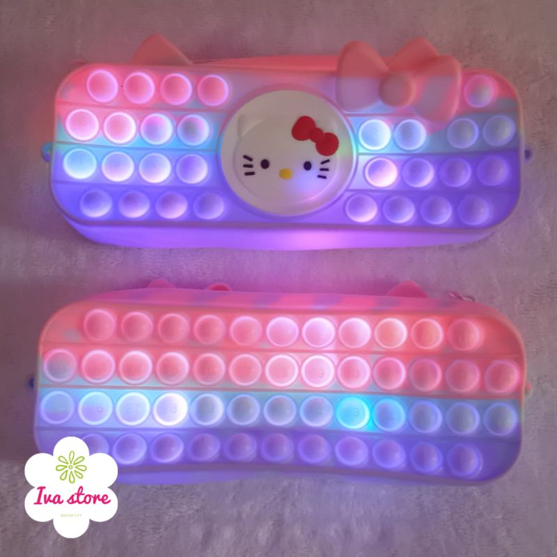 Tempat pensil pop it LED