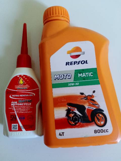 Paket kampas rem depan belakang + shell ax5 matic 10-30W dan gardan petroasia 120ml for mio smile dl