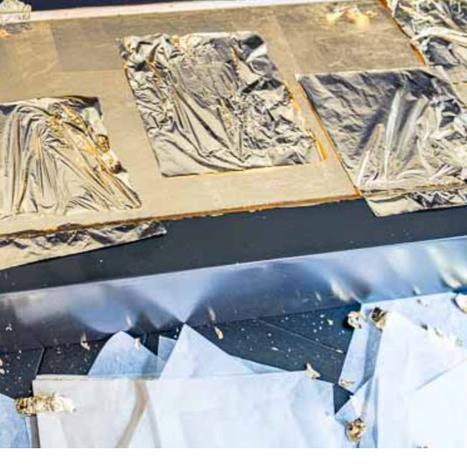 

◊ 100ml Lem gold foil leaf adhesive lem kertas prada lem gilding shee ♢