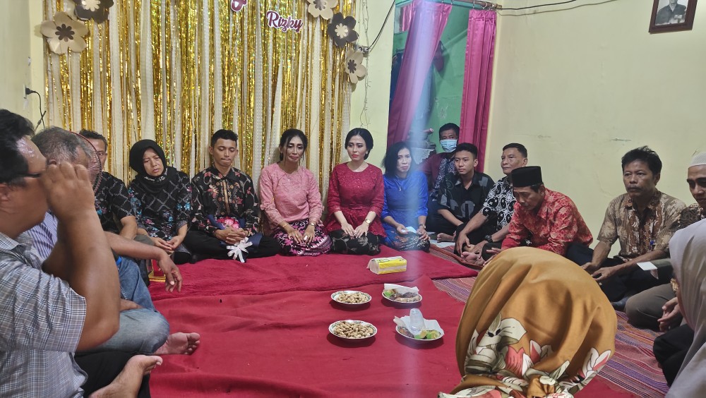 Batik Couple Keluarga Terbaru Sania Ruffle Ori Ndoro Jowi Dnt Encim
