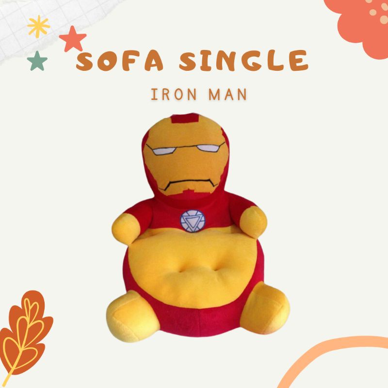 Sofa Anak Karakter / Kursi Anak karakter Iron Man
