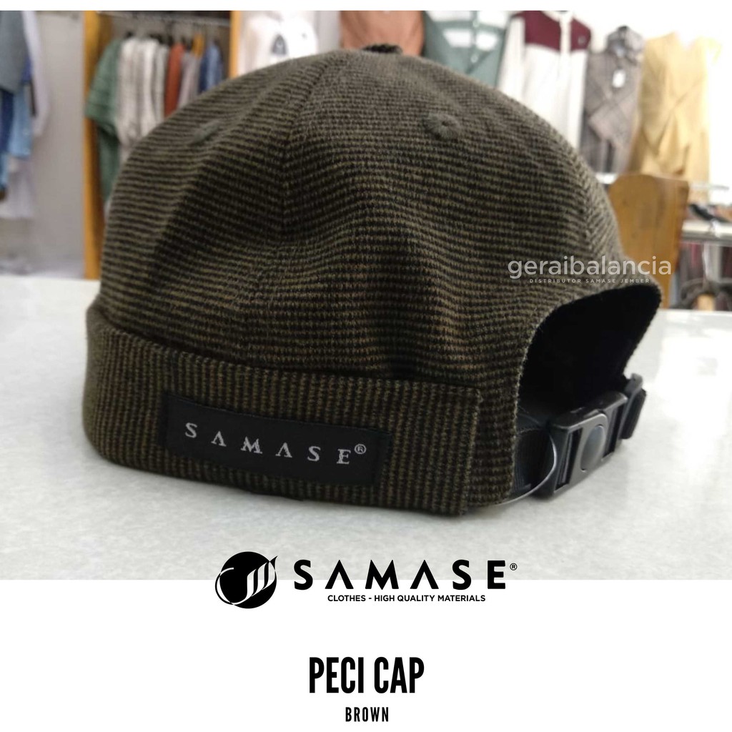 SAMASE PECI CAP / BROWN