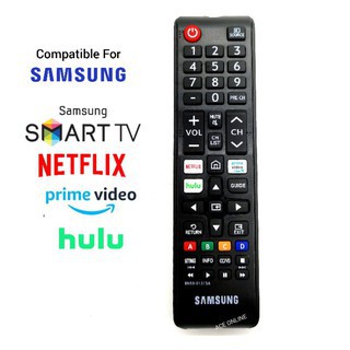 Remote TV Original/ Asli LED Netflix HULU prime vidio  Samsung BN59-01315A