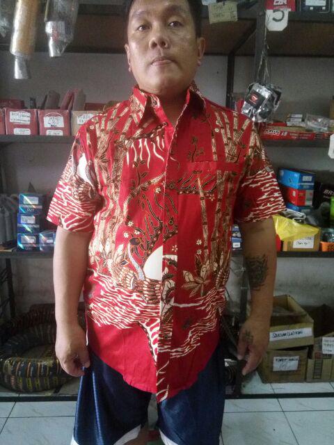 Kemeja Batik Pria Lengan Panjang Ori/kemeja Kerja Kantor/kemeja Pesta Cmisbl113