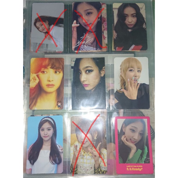 Photocard Apink Album (Bomi Yookyung Namjoo Naeun)
