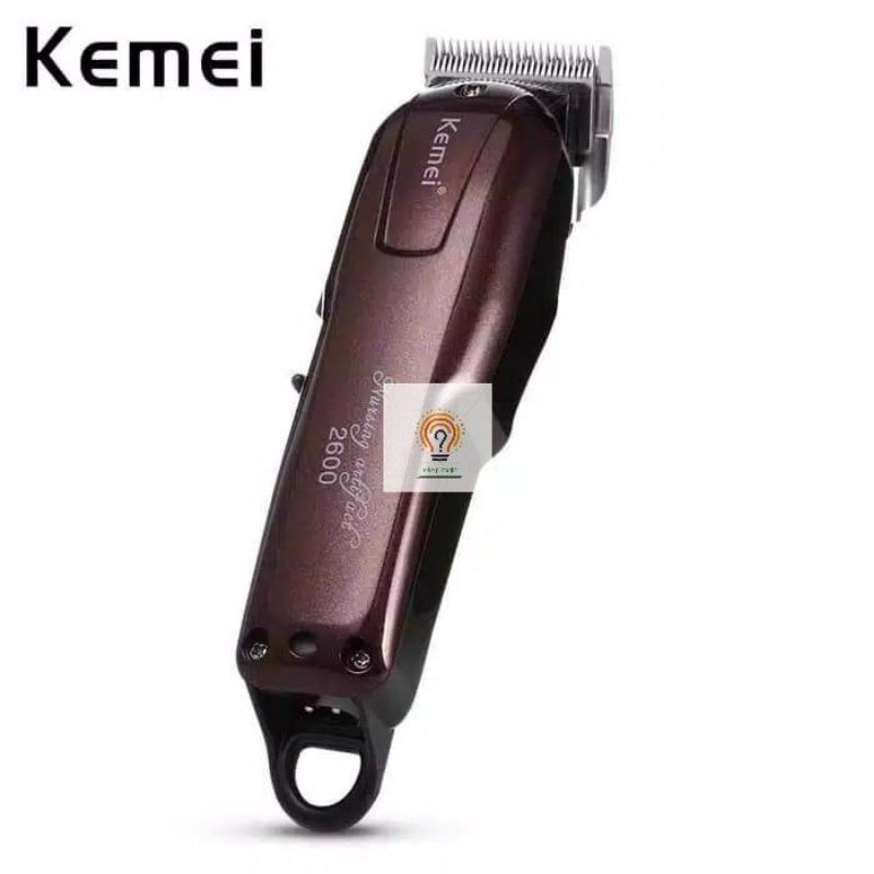 Kemei KM-2600 Professional Rechargeable Eletric Hair Clipper Cordless Alat Cukur Rambut