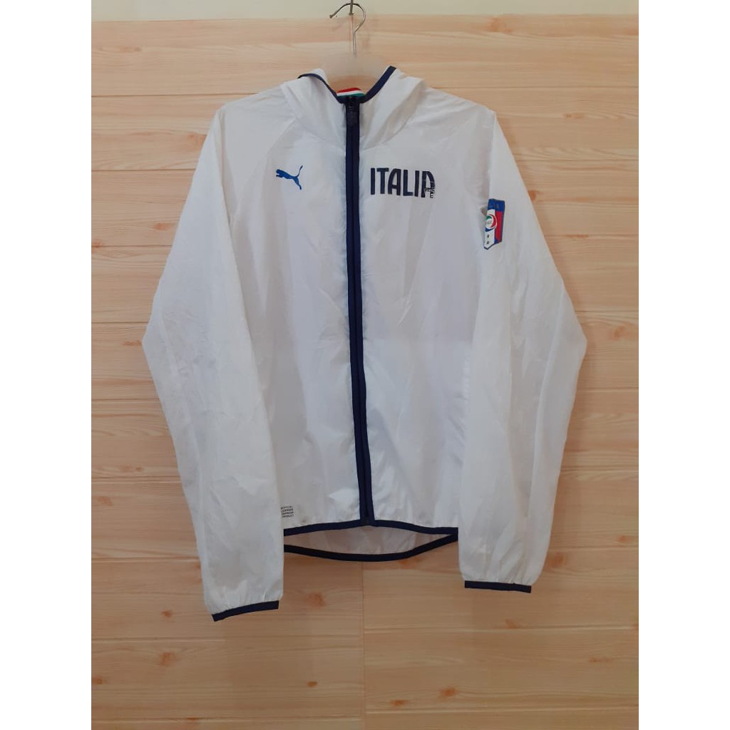 PUMA - official ITALY (putih) - second ORIGINAL Jaket Running