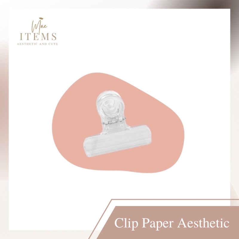 

[STATIONARY] CLIP PAPER AESTHETIC / Kertas klip / Klip Kertas / Penjepit Kertas