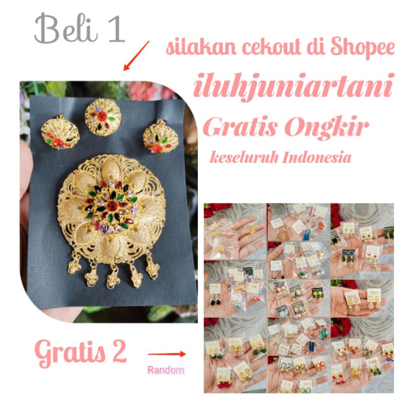 Bros Bali alpaka (beli 1 gratis 2)