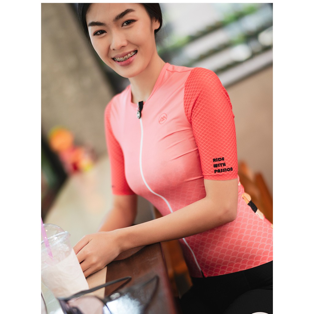 baju sepeda roadbike jersey 2021 WOMENS SHORT SLEEVE CYCLING JERSEY LIFESTYLE KOI