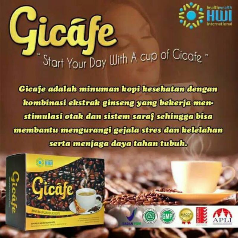 

GICAFE KOPI GINSENG 15 Sachet