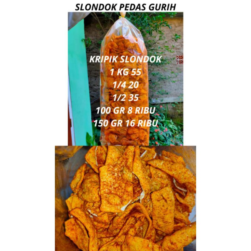 

Kerupuk Slondok