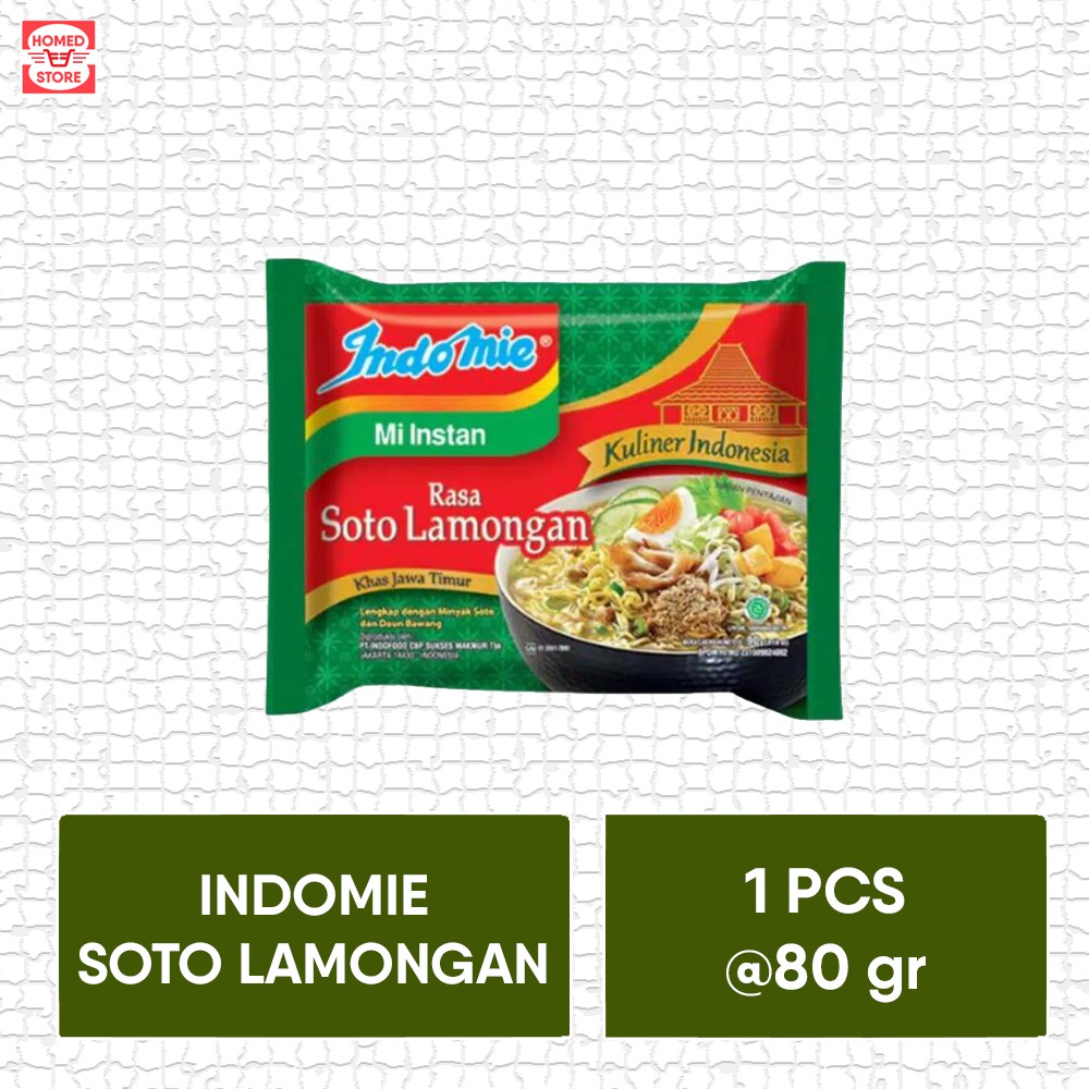 

Indomie Mie Instant Rasa Soto Lamongan 1 Pcs