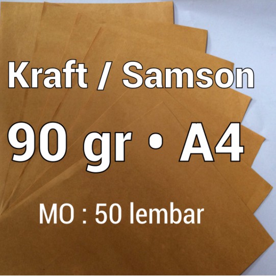 

KERTAS SAMSON PARISINDO 75 GSM A4 COKLAT BUNGKUS VINTAGE CRAFT