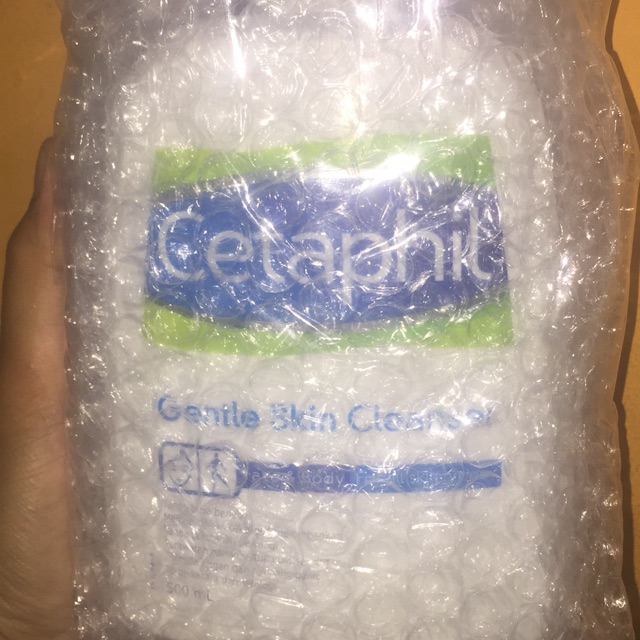 Cethapil gentle akun cleanser 500ml new and ori (masih di bubble wrap)