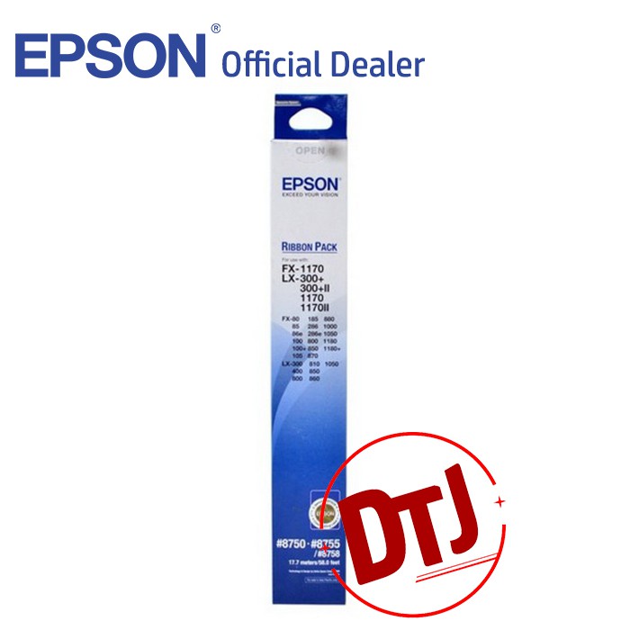 Epson Ribbon Pack 8750 / 8755 / 8758 / LX-300 Original