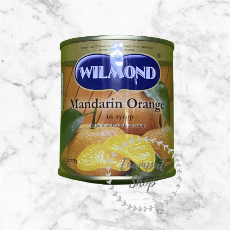 

Wilmond Mandarin Orange in Syrup 425.gram