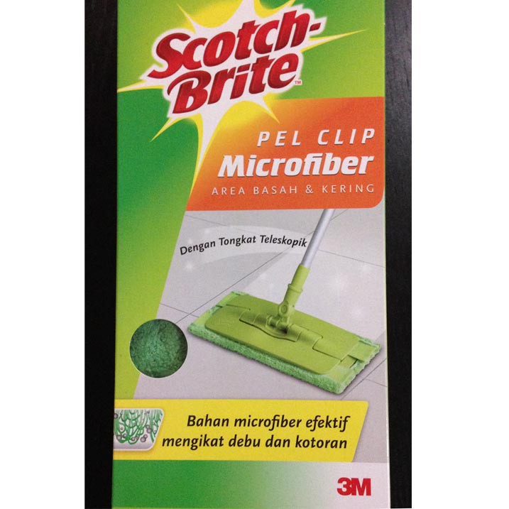 Best Seller 3m Scotch Brite Pel Microfiber Teleskopik Set , Id-741 Oo8wGQT5ALNoD
