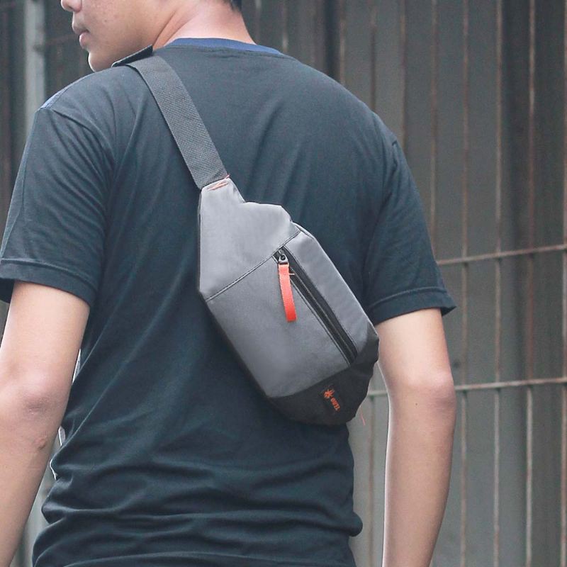 ARG Tas Selempang Waistbag Pria Tas Slempang Tas Pinggang Tas Waist Bag Premium