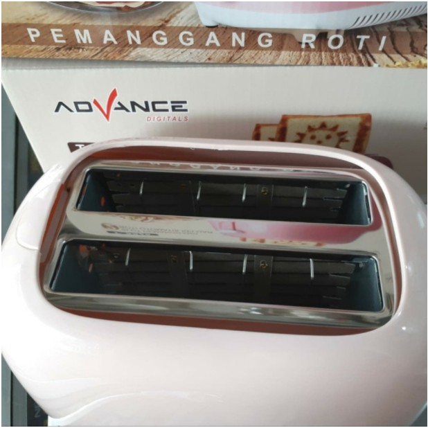 Advance Toaster Pemanggang Roti 2 Bread Slice Listrik T-8866 T8866