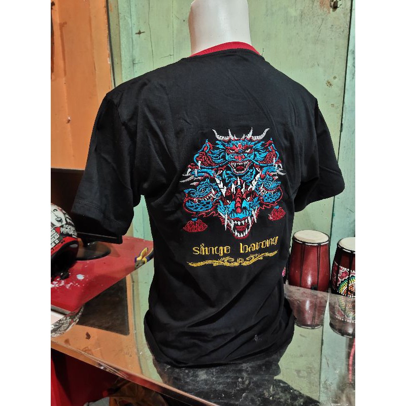 Kaos devil termurah se shopee combed 24s / kaos barongan / kaos jaranan / barongan / reog / pecut