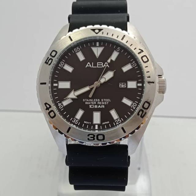 Jam Tangan Alba AS9Q49 AS9Q49X1 Original Bergaransi Resmi 1 Tahun