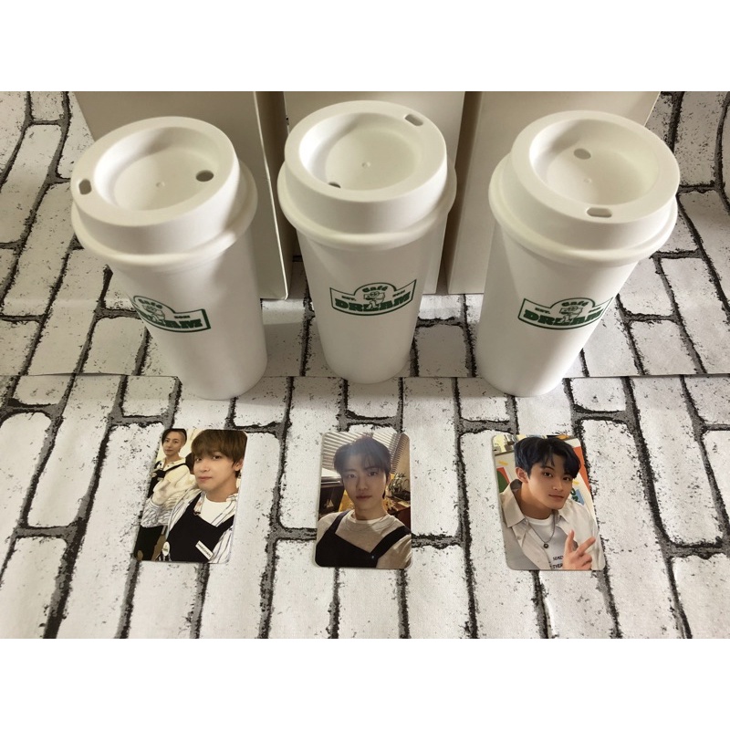 [Ready INA] NCT Dream Haechan Mark Jaemin official Tumbler Cafe by SMstore