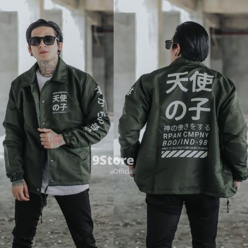 9StoreOfficial_ Coach Jacket Japan Edition / Coach Jaket Japan Original RPAN.CO / Jaket Parasut Windbreaker Pria.