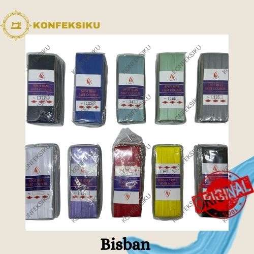 Pita Bisban Polos/ Bisban Satin Polos