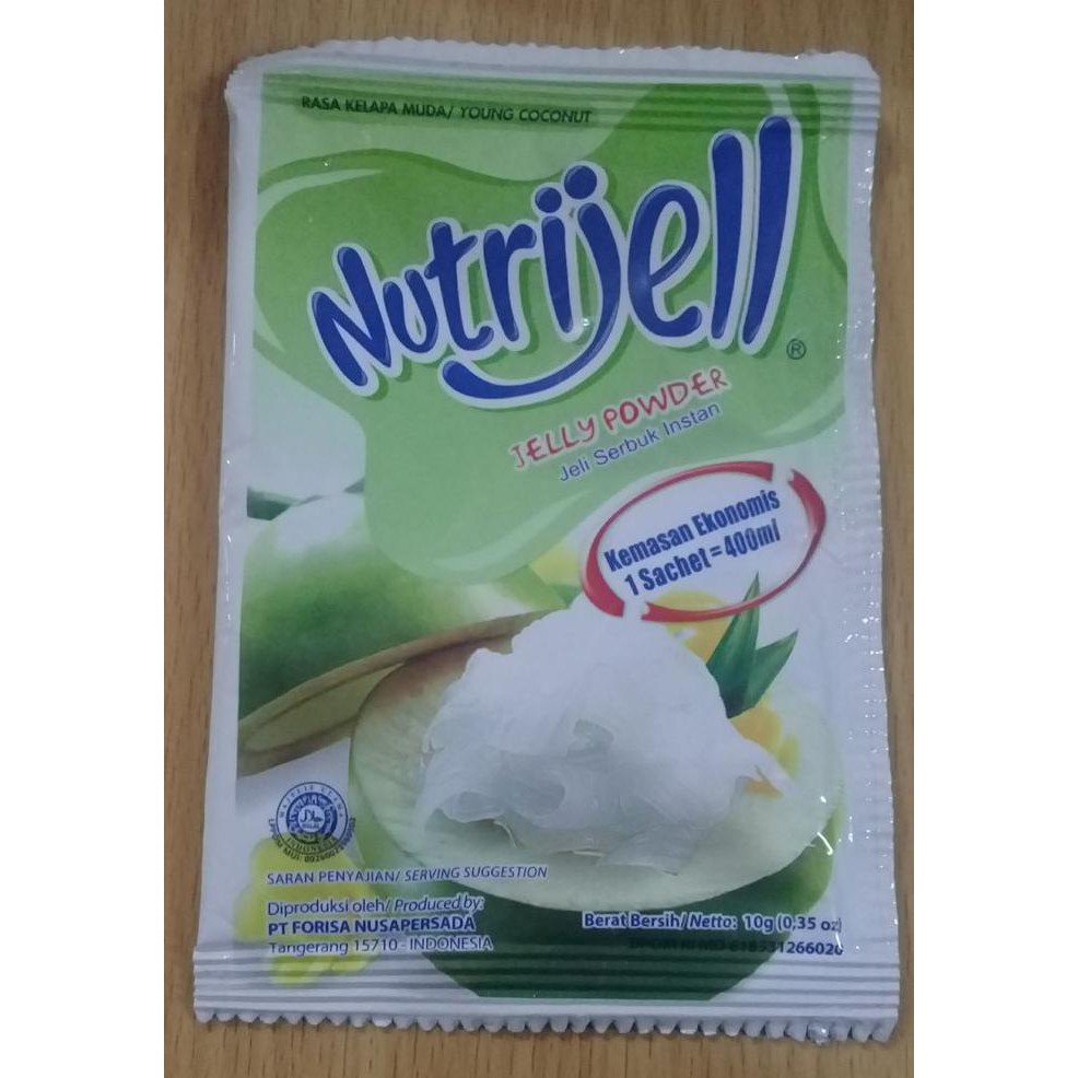 

Nutrijell kelapa muda 10 gr TERUJI Kode 140
