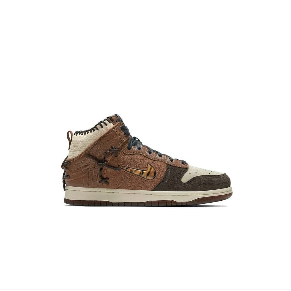 dunk high x bodega fauna brown