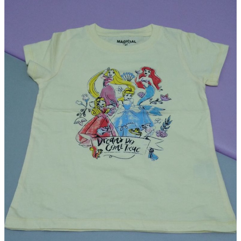 kaos anak princess