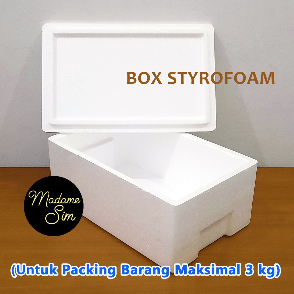 Jual BOX STYROFOAM PACKING (3 KG) Shopee Indonesia