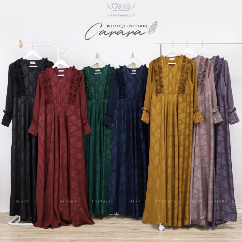 GAMIS SET SYAR'I MAHIRA CARARA EMBOS SERIES FREE CADAR TERLARIS